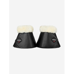 Cloches LeMieux Mouton et Simili-Cuir Noir / naturel