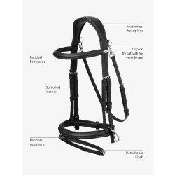 Bridon de travail LeMieux Noir