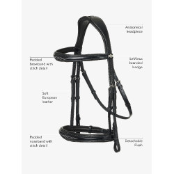 Bridon combiné LeMieux Competition Bridon combiné LeMieux Competition