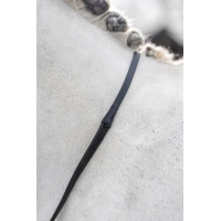 Rênes en caoutchouc Ultragrip LeMieux Kris Marron