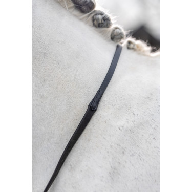 Rênes en caoutchouc Ultragrip LeMieux Kris Marron