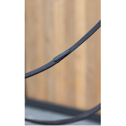 Rênes en caoutchouc Ultragrip LeMieux Kris Marron