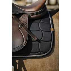 Tapis de selle Equithème Shiny Noir Tapis de selle Equithème Shiny Noir