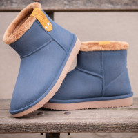Boots Pénélope Marine / marron