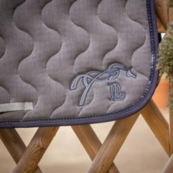 Tapis de selle Pénélope Classique Gris chiné Tapis de selle Pénélope Classique Gris chiné