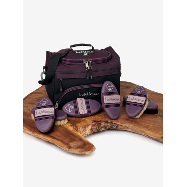 Sac de pansage LeMieux ProKit Lite Grooming Figue Violet Sac de pansage LeMieux ProKit Lite Grooming Figue Violet