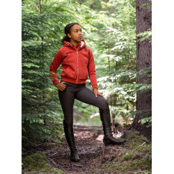 Pantalon LeMieux Young Rider St Tropez Réglisse Gris