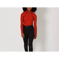 Pantalon LeMieux Young Rider St Tropez Réglisse Gris