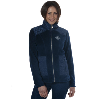 Veste polaire femme Haisla Flags & Cup Bleu marine