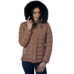 Parka femme Sarnia Flags & Cup Moka Marron Parka femme Sarnia Flags & Cup Moka Marron