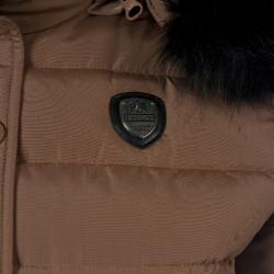 Parka femme Sarnia Flags & Cup Moka Marron Parka femme Sarnia Flags & Cup Moka Marron