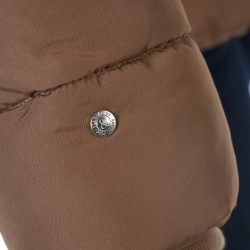 Parka femme Sarnia Flags & Cup Moka Marron Parka femme Sarnia Flags & Cup Moka Marron