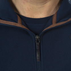 Sweat zippé homme Gambo Flags & Cup Bleu marine