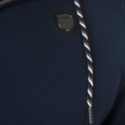 Sweat zippé homme Gambo Flags & Cup Bleu marine