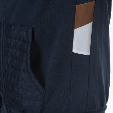 Sweat zippé homme Gambo Flags & Cup Bleu marine