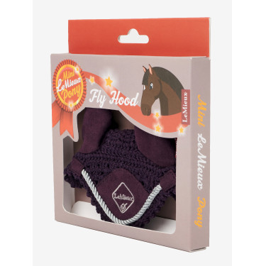 Bonnet anti-mouches Mini Poney LeMieux Figue Bonnet anti-mouches Mini Poney LeMieux Figue
