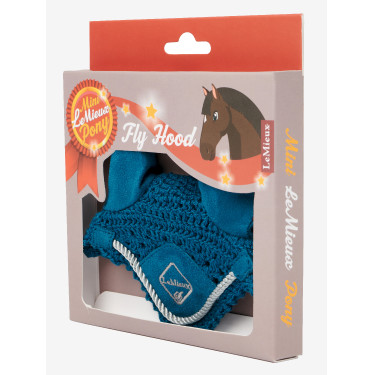 Bonnet anti-mouches Mini Poney LeMieux Bleu marin Bonnet anti-mouches Mini Poney LeMieux Bleu marin