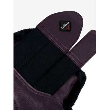 Guêtres Lemieux confort fourrure Figue Violet Guêtres Lemieux confort fourrure Figue Violet