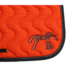 Tapis de selle Pénélope Classique Orange / noir Tapis de selle Pénélope Classique Orange / noir