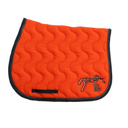 Tapis de selle Pénélope Classique Orange / noir Tapis de selle Pénélope Classique Orange / noir