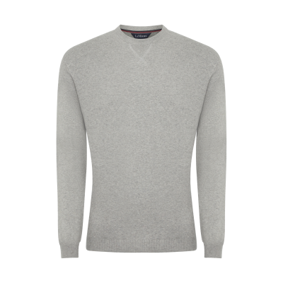 Pull col rond LeMieux homme Gris