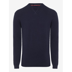 Pull col rond LeMieux homme Bleu marine