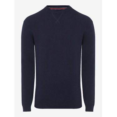 Pull col rond LeMieux homme Bleu marine