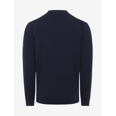 Pull col rond LeMieux homme Bleu marine