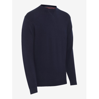 Pull col rond LeMieux homme Bleu marine