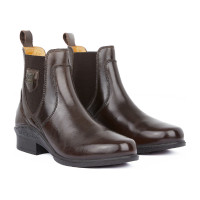 Boots Cuir Neptune femme B Vertigo Marron foncé