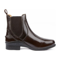 Boots Cuir Neptune femme B Vertigo Marron foncé