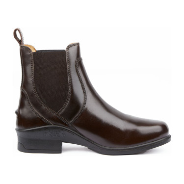 Boots Cuir Neptune femme B Vertigo Marron foncé