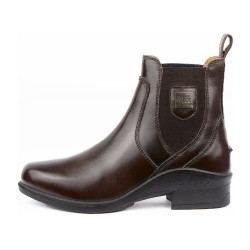 Boots Cuir Neptune femme B Vertigo Marron foncé