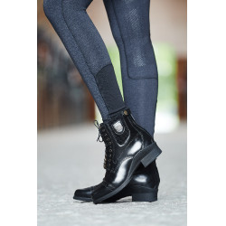 Boots Cuir lacets devant Jupiter femme B Vertigo Noir Boots Cuir lacets devant Jupiter femme B Vertigo Noir