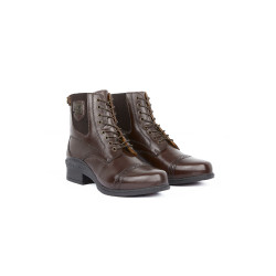 Boots Cuir lacets devant Jupiter femme B Vertigo