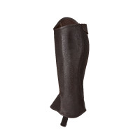 Mini-Chaps en cuir Cosmos B Vertigo Marron foncé
