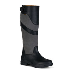 Bottes imperméable campagne femme Waterford Horze Noir / gris Bottes imperméable campagne femme Waterford Horze Noir / gris