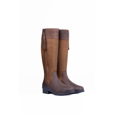 Bottes imperméables femme Amelia B Vertigo Marron foncé