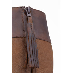 Bottes imperméables femme Amelia B Vertigo Marron foncé