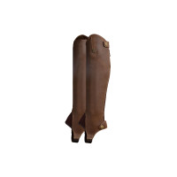 Mini-chaps cuir pour adolescents Ronda Horze Marron