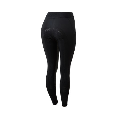 Collant d'équitation fond intégral avec silicone Madison femme Horze Noir