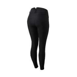 Léger pantalon à basanes cuir extensible Angelina femme Horze