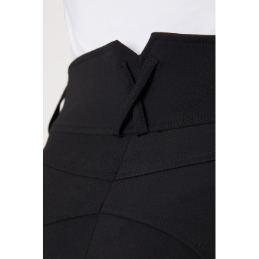 Léger pantalon à basanes cuir extensible Angelina femme Horze Léger pantalon à basanes cuir extensible Angelina femme Horze