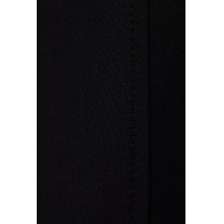 Léger pantalon à basanes cuir extensible Angelina femme Horze Noir