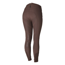 Pantalon d'équitation thermique Fond Intégral Silicone Tiffany femme B Vertigo Chocolat Marron Pantalon d'équitation thermique Fond Intégral Silicone Tiffany femme B Vertigo Chocolat Marron
