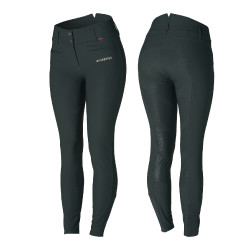 Pantalon d'équitation thermique Fond Intégral Silicone Tiffany femme B Vertigo
