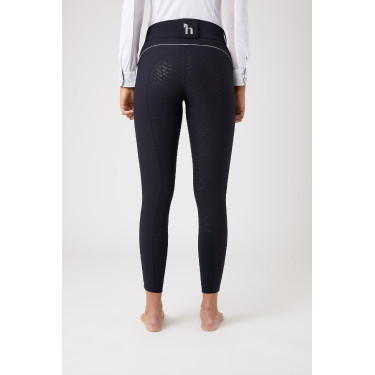 Pantalon d'équitation taille haute fond intégral silicone Aubrey femme Horze Pantalon d'équitation taille haute fond intégral silicone Aubrey femme Horze