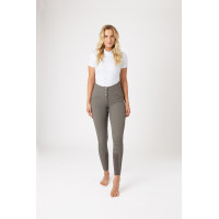 Pantalon à fond peau Désirée silicone et taille haute femme Horze Gris foncé Castle Rock
