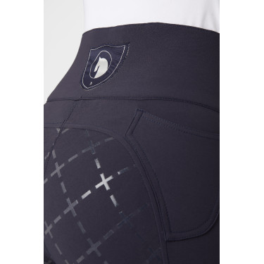 Pantalon à fond peau Désirée silicone et taille haute femme Horze Pantalon à fond peau Désirée silicone et taille haute femme Horze