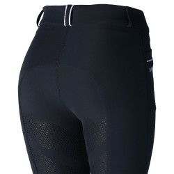 Pantalon d'équitation Fond intégral Silicone Amincissant Patricia femme B Vertigo Bleu marine foncé / blanc Pantalon d'équitation Fond intégral Silicone Amincissant Patricia femme B Vertigo Bleu marine foncé / blanc